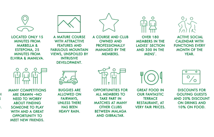 Restaurante campo de golf Estepona con vistas - El Paraíso Golf Club terraza panorámica