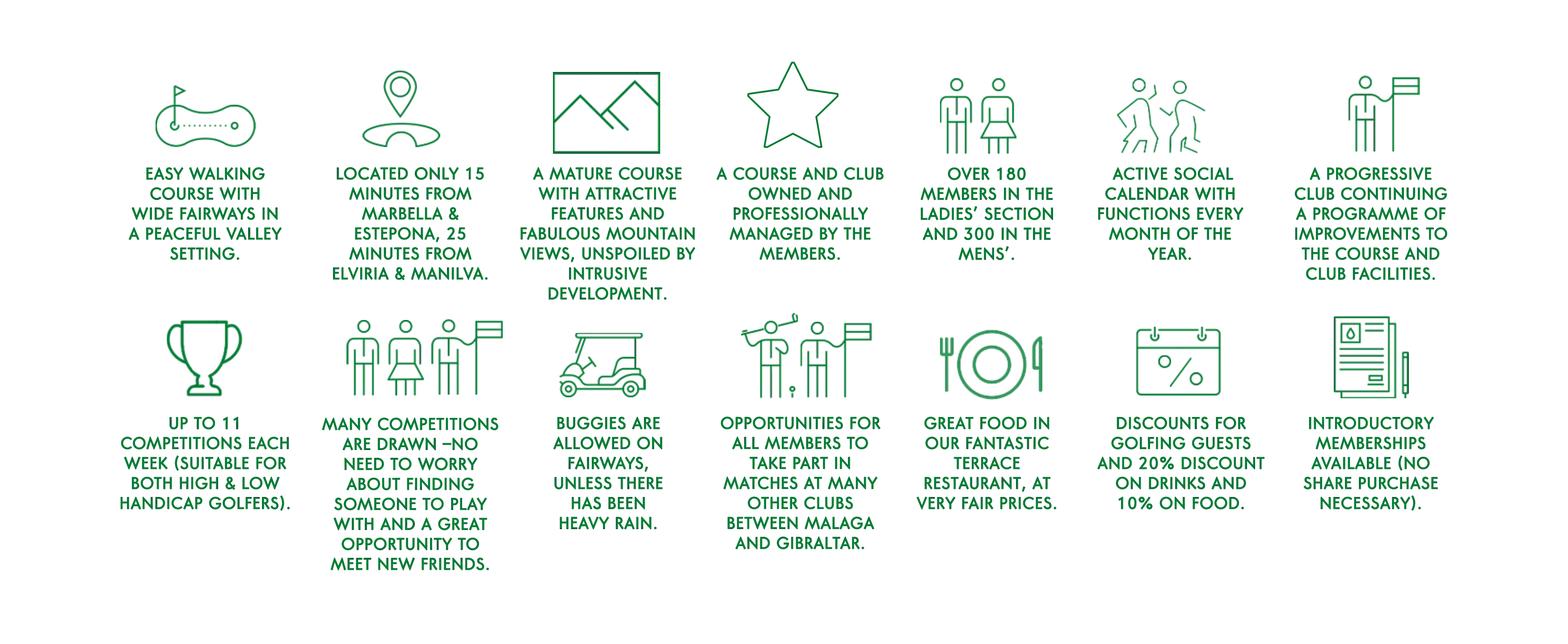 Restaurante campo de golf Estepona con vistas - El Paraíso Golf Club terraza panorámica